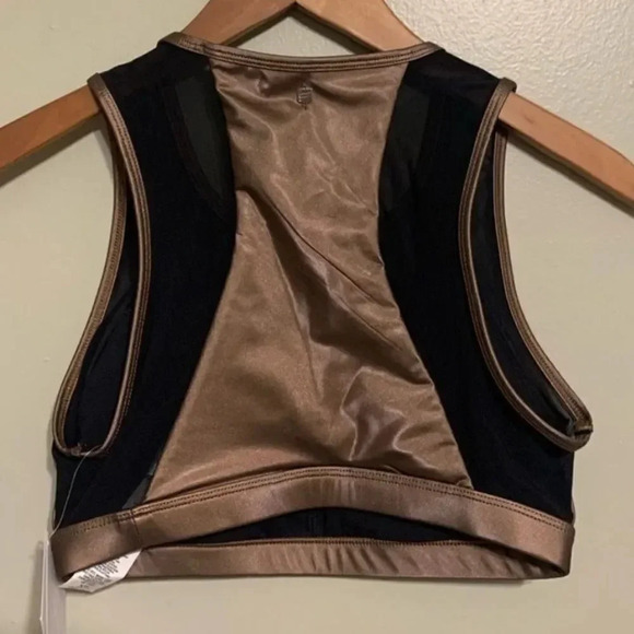 Fabletics Camryn Metallic Sports Bra Size XS - Picture 4 of 8